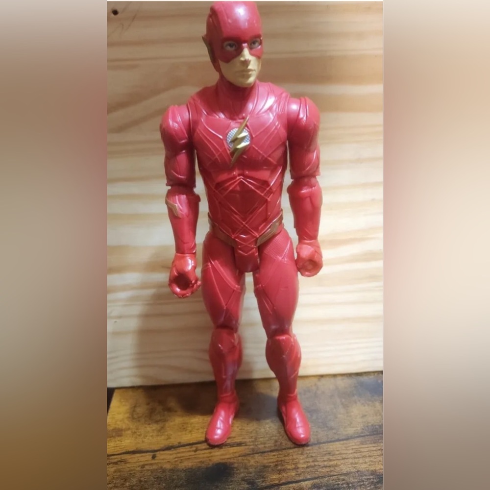 Mattel JUSTICE LEAGUE DC Comics FLASH  12" Action Figure Only 2016 Movie Toy